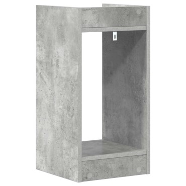 vidaXL Βάση φυτών 2 τεμ. Γκρι Σκυροδέματος 30 x 30 x 60 cm