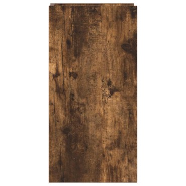 vidaXL Βάση φυτών Καπνιστή Δρυς 30 x 30 x 60 cm