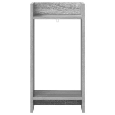 vidaXL Βάση φυτών 2 τμχ. Γκρι Σονομά 30 x 30 x 60 cm