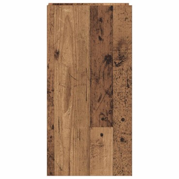 vidaXL Βάση φυτών 2 τεμ. Παλαιωμένο ξύλο 30 x 30 x 60 cm