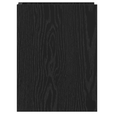vidaXL Βάση φυτών Μαύρη Δρυς 30 x 30 x 40 cm Επεξεργασμένο Ξύλο