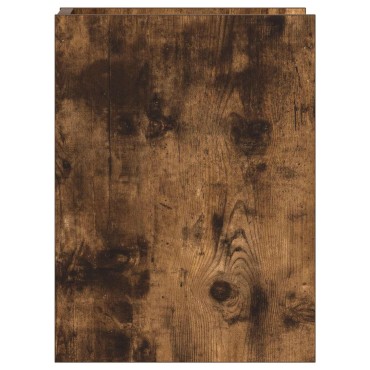 vidaXL Βάση φυτών Καπνιστή Δρυς 30 x 30 x 40 cm