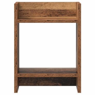 vidaXL Βάση φυτών 2 τμχ. Παλιό ξύλο 30 x 30 x 40 cm