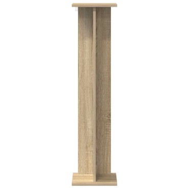 vidaXL Βάση φυτών 2 τεμ. Sonoma Δρυς 25 x 25,5 x 100,5 εκ.