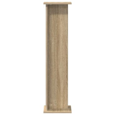 vidaXL Βάση φυτών 2 τεμ. Sonoma Δρυς 25 x 25,5 x 100,5 εκ.