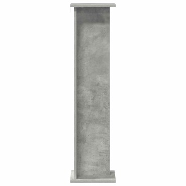 vidaXL Βάση φυτών Σκυρόχρωμο Γκρι 25 x 25,5 x 100,5 εκ.