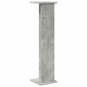 vidaXL Βάση φυτών 2 τμχ. Σκυρόχρωμο Γκρι 25 x 25,5 x 100,5 εκ.
