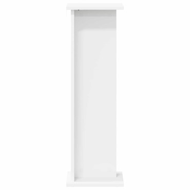 vidaXL Βάση φυτών Λευκός 25 x 25,5 x 80,5 εκ.