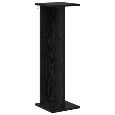 vidaXL Βάση φυτών 2 τμχ. Μαύρη Δρυς 25 x 25,5 x 80,5 εκ.