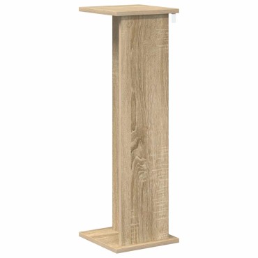 vidaXL Βάση φυτών Sonoma Δρυς 25 x 25,5 x 80,5 εκ. Επεξεργασμένο Ξύλο