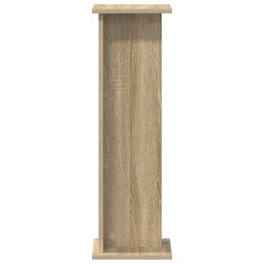 vidaXL Βάση φυτών 2 τμχ. Δρύς Sonoma 25 x 25,5 x 80,5 εκ.