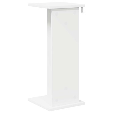 vidaXL Βάση φυτών 2 τμχ. Λευκός 25 x 25,5 x 60,5 εκ.