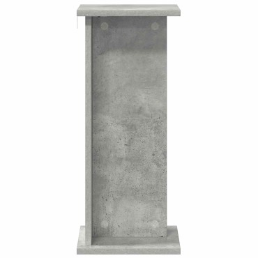 vidaXL Βάση φυτών 2 τεμ. Γκρι Σκυροδέματος 25 x 25,5 x 60,5 εκ.