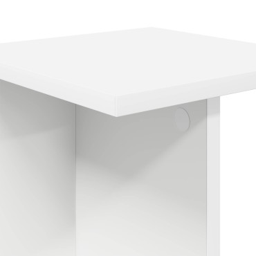 vidaXL Βάση φυτών 2 τμχ. Λευκός 25 x 25,5 x 40,5 εκ.