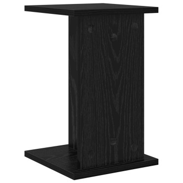 vidaXL Βάση φυτών 2 τεμ. Μαύρη Δρυς 25 x 25,5 x 40,5 εκ.