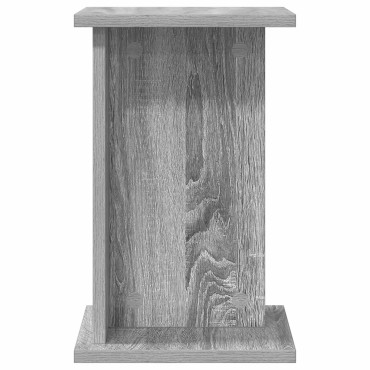 vidaXL Βάση φυτών 2 τεμ. Γκρι Sonoma 25 x 25,5 x 40,5 εκ.