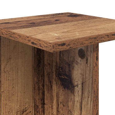 vidaXL Βάση φυτών 2 τμχ. Παλιό ξύλο 25 x 25,5 x 40,5 εκ.