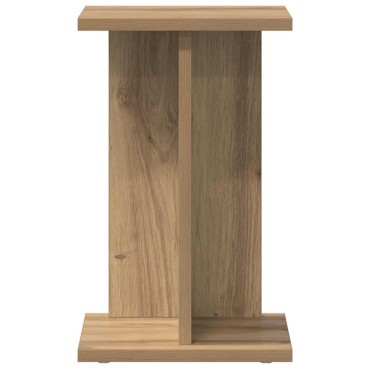 vidaXL Βάση φυτών Τεχνίτικη Δρυς 25 x 25,5 x 40,5 εκ.