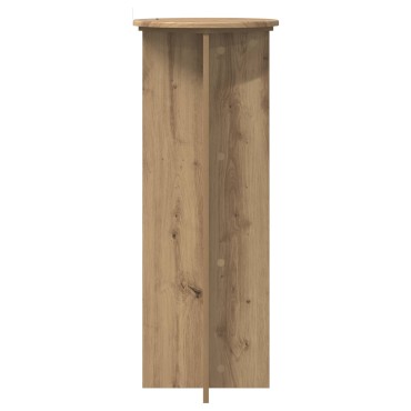 vidaXL Βάση φυτών 2 τμχ. Artisan Δρυς Ø40 x 100 εκ. Επεξεργασμένο Ξύλο
