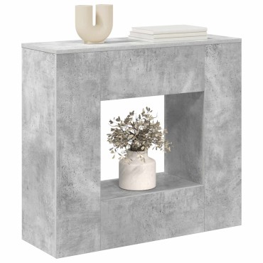 vidaXL Σκυρόχρωμο Γκρι 82x29x74cm