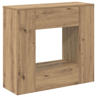 vidaXL Τεχνίτικη Δρυς 82x29x74cm