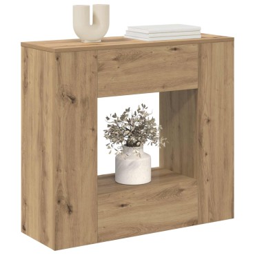 vidaXL Τεχνίτικη Δρυς 82x29x74cm