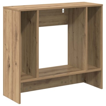 vidaXL Τεχνίτικη Δρυς 82x29x74cm