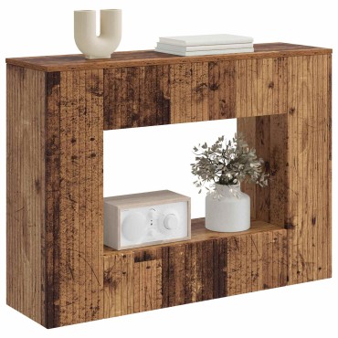 vidaXL Τραπέζι κονσόλας Παλιό ξύλο 101x29x74cm