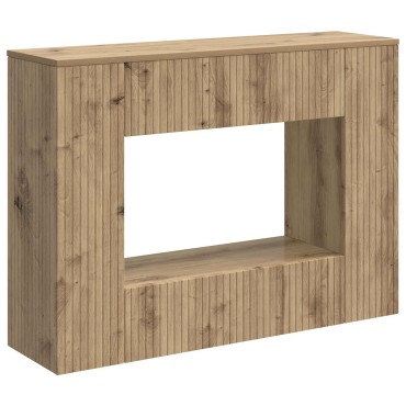 vidaXL Τραπέζι κονσόλας Τεχνίτικη Δρυς 101x29x74cm