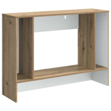 vidaXL Τραπέζι κονσόλας Τεχνίτικη Δρυς 101x29x74cm
