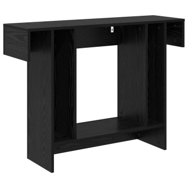 vidaXL Μαύρη Δρυς 101x30x74 εκ