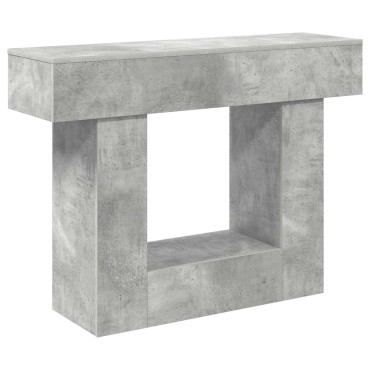 vidaXL Σκυρόχρωμο Γκρι 101x30x74 εκ