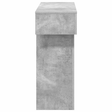 vidaXL Σκυρόχρωμο Γκρι 101x30x74 εκ