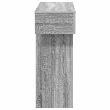 vidaXL Γκρι Σονομά 101x30x74 εκ