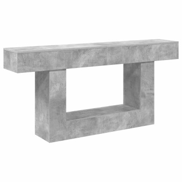 vidaXL Σκυρόχρωμο Γκρι 160x30x74 εκ