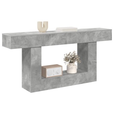 vidaXL Σκυρόχρωμο Γκρι 160x30x74 εκ