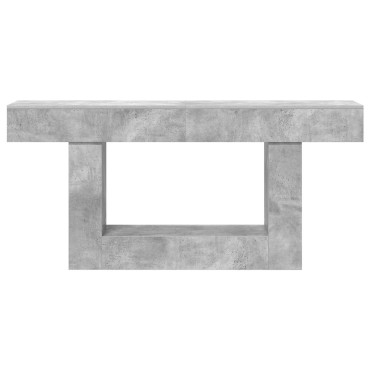 vidaXL Σκυρόχρωμο Γκρι 160x30x74 εκ