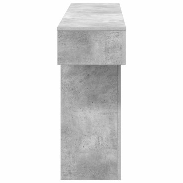 vidaXL Σκυρόχρωμο Γκρι 160x30x74 εκ