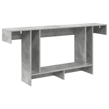 vidaXL Σκυρόχρωμο Γκρι 160x30x74 εκ