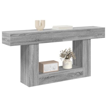 vidaXL Γκρι Σονομά 160x30x74 εκ