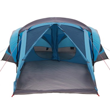 vidaXL Οικογενειακή Σκηνή Μπλε 550 x 555 x 208 εκ