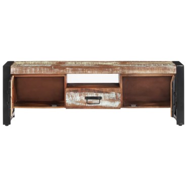 vidaXL Έπιπλο Τηλεόρασης 120x30x40cm από Μασίφ Ανακυκλωμένο Ξύλο