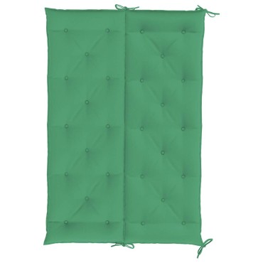 vidaXL Μαξιλάρι Πάγκου Κήπου Πράσινο 150x(50+50)x7cm Ύφασμα Oxford