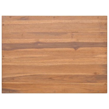 vidaXL Έπιπλο Μπάνιου/Νιπτήρα Επιτοίχιο 60x45x30cm Μασίφ Ξύλο Teak 1 τεμ.