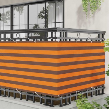 vidaXL Οθόνη Μπαλκονιού Ορθογώνιος 100 x 700 εκ Ύφασμα Όξφορντ