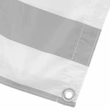 vidaXL Οθόνη Μπαλκονιού 100 x 500 cm Ύφασμα Όξφορντ Ορθογώνιος