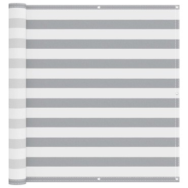 vidaXL Οθόνη Μπαλκονιού Ορθογώνιος 120 x 1000 cm Ύφασμα Όξφορντ
