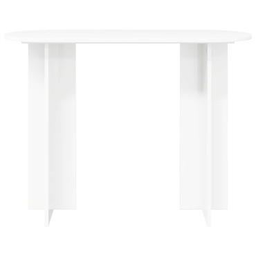 vidaXL Τραπέζι κονσόλας Λευκό 100x39,5x75cm Επεξεργασμένο Ξύλο