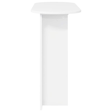 vidaXL Τραπέζι κονσόλας Λευκό 100x39,5x75cm Επεξεργασμένο Ξύλο