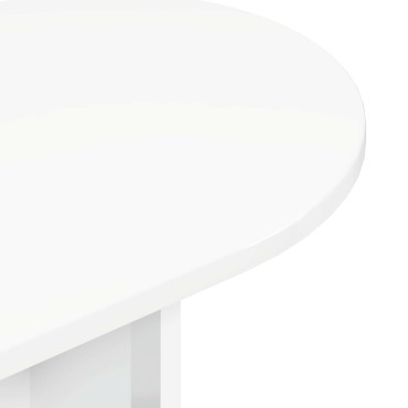 vidaXL Τραπέζι κονσόλας Λευκό 100x39,5x75cm Επεξεργασμένο Ξύλο